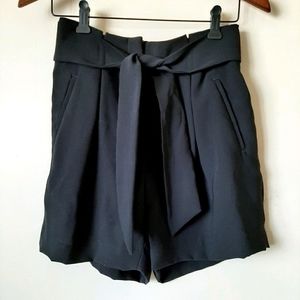 H&M High Waist Tie Shorts